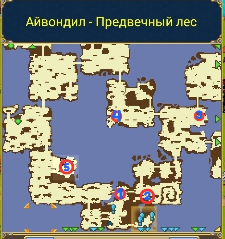 Карта warspear online