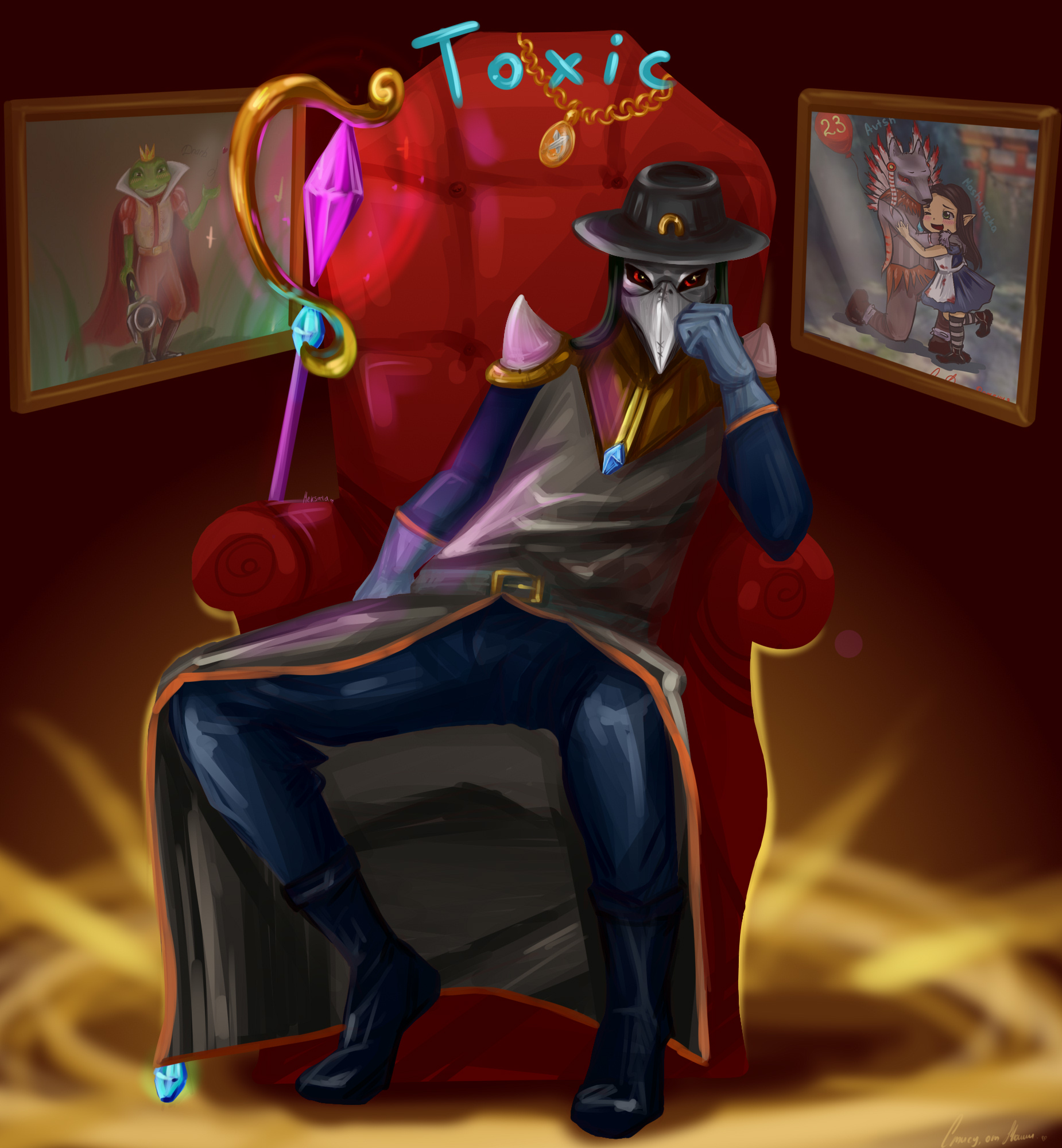 demonologist art Drawing & painting Warspear Online official forum