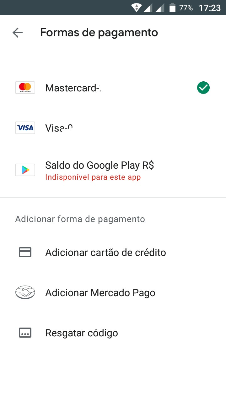 Erro ao comprar robux - Comunidade Google Play