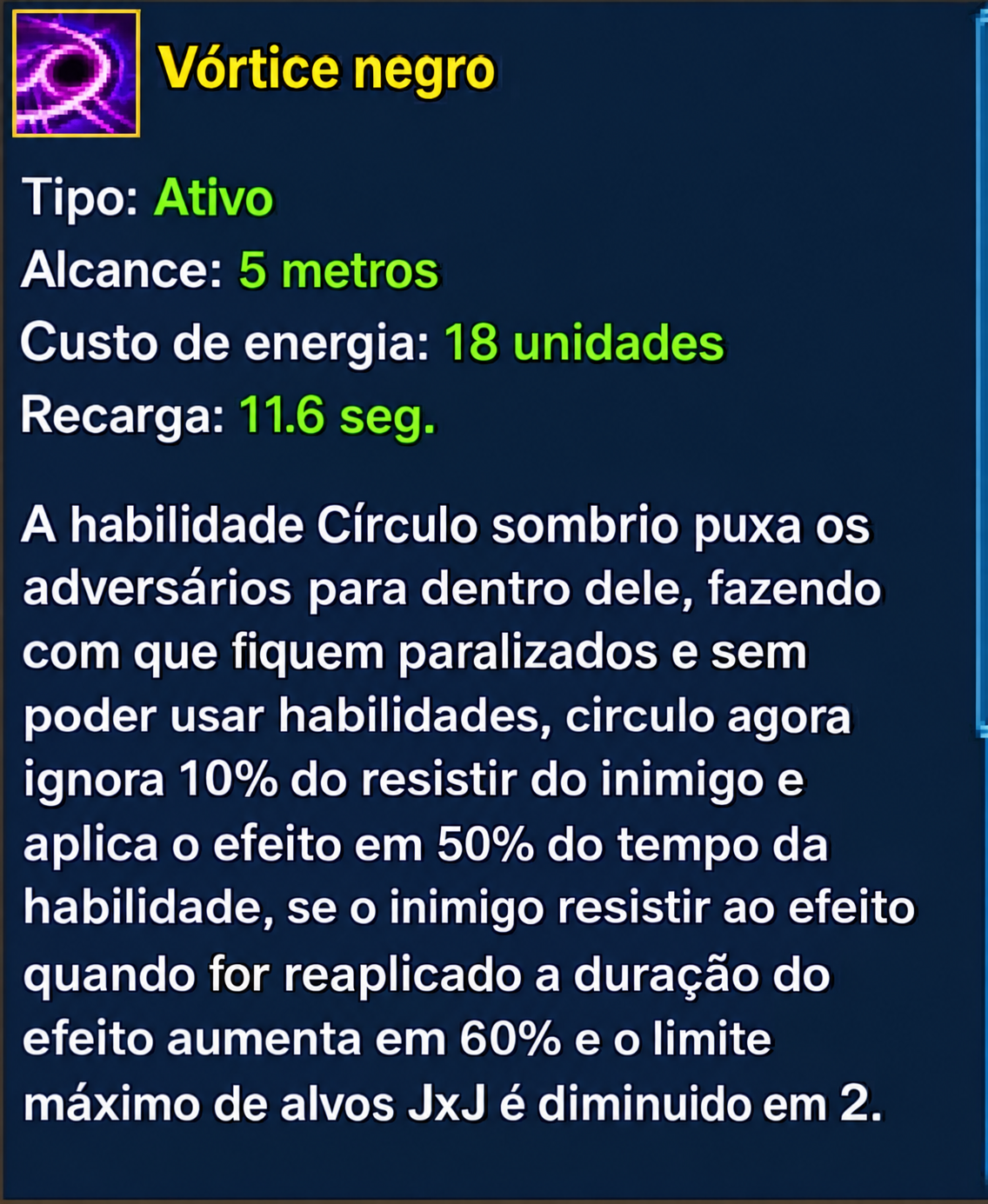 Melhorias para o Bruxo (Próximos meses)