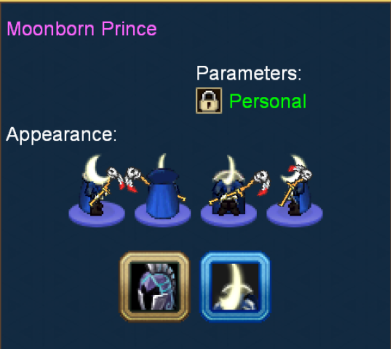 Looking for costume (moonhead)